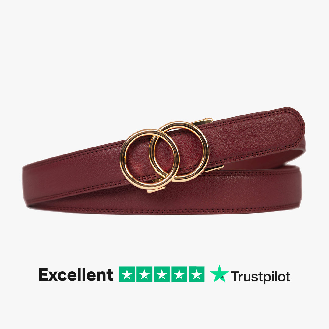 Modern Belt - Bordeaux