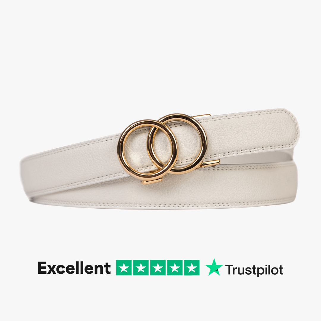 Modern Belt - White