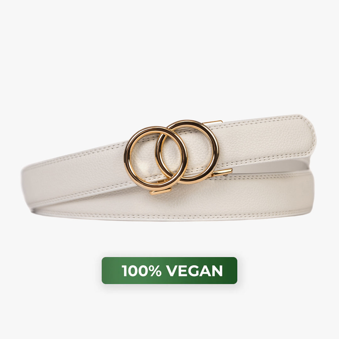 Modern Belt - Branco (vegan)