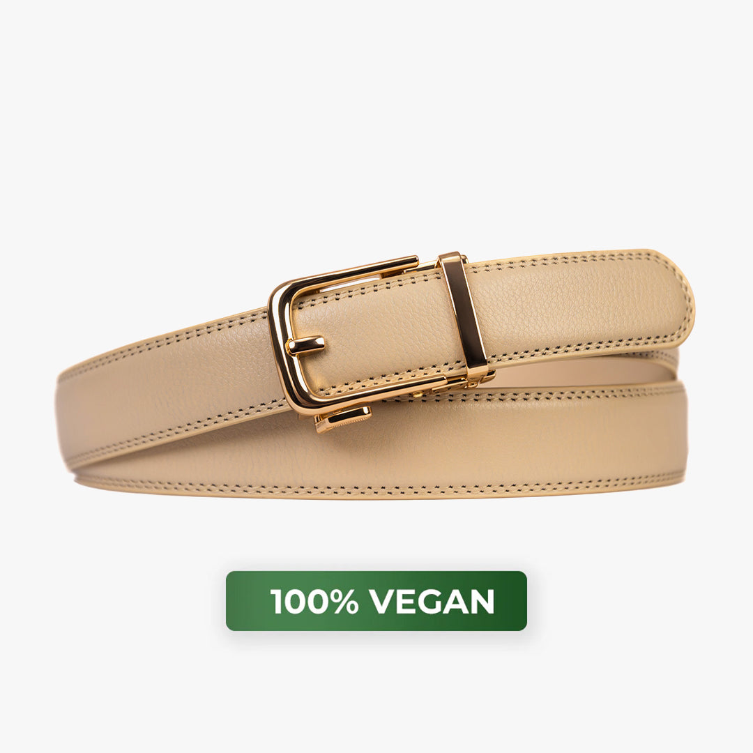 Classic Belt Beige (vegan) - Main Image