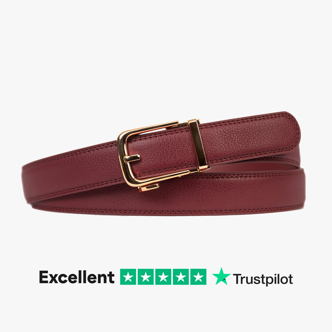 Classic Belt - Bordeaux