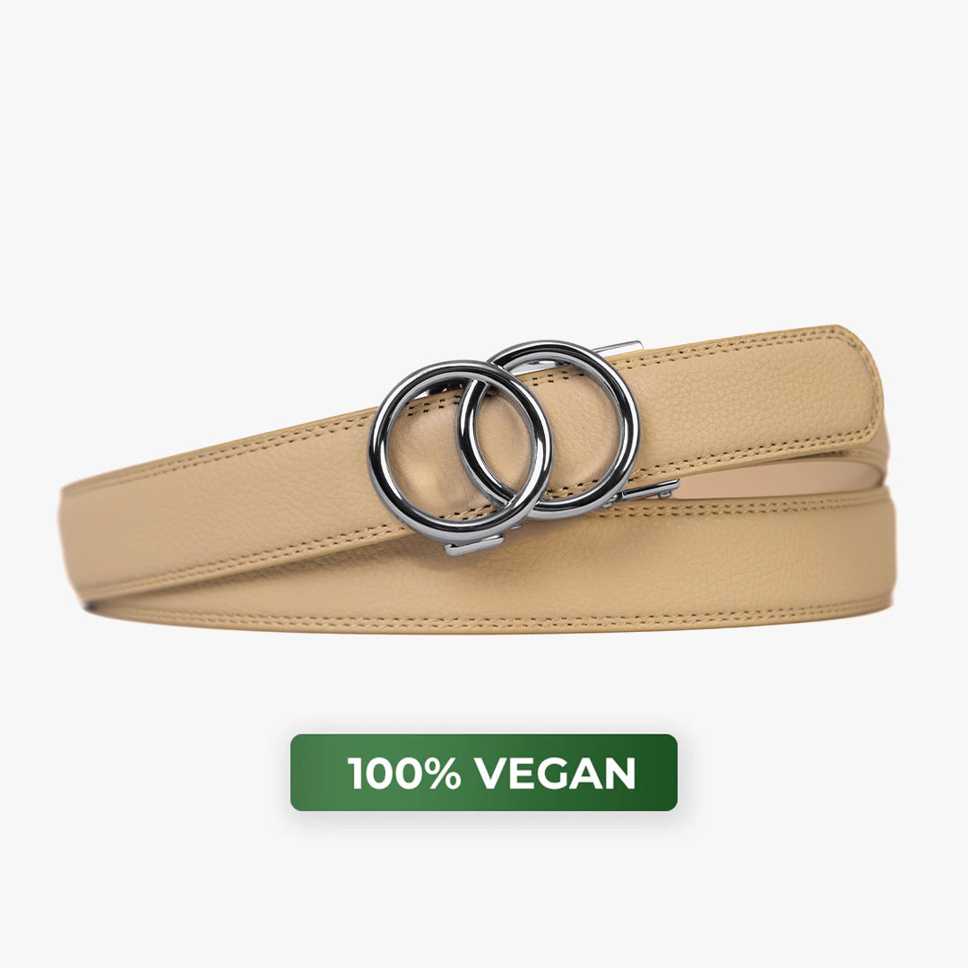 Modern Belt - Beige (vegan)