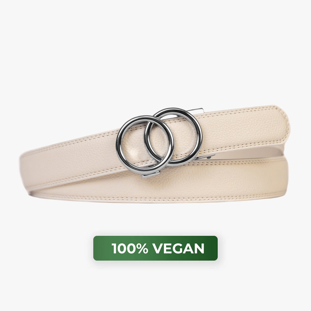 Modern Belt - Branco (vegan)