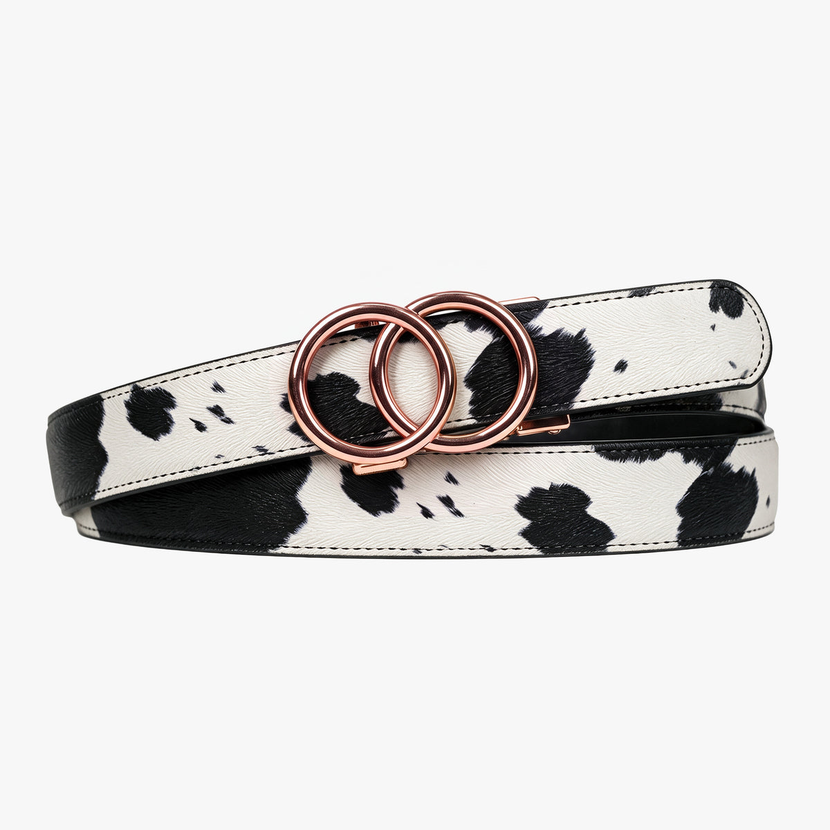 Modern Belt - Cow Black