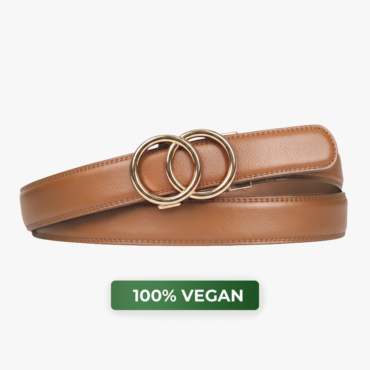 Modern Belt - Coñac (vegan)