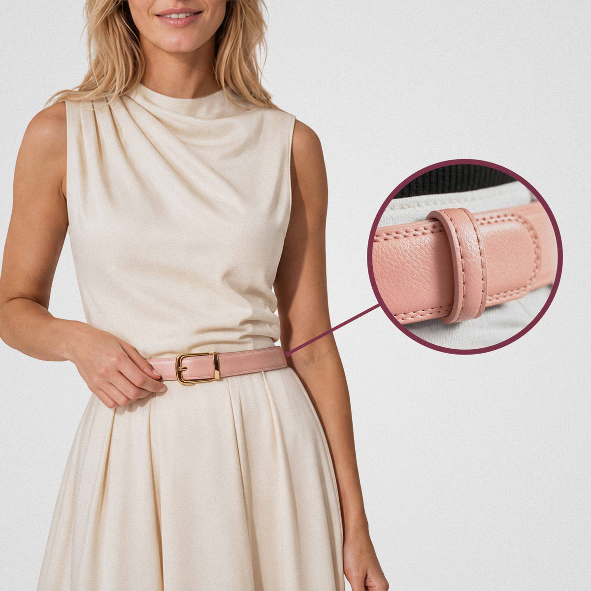 Classic Belt - Pink