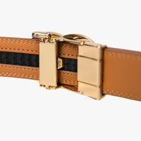 Bella Belt | Gold - Brown