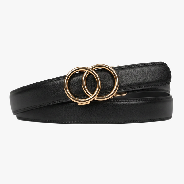 black dress belt Modern Belt