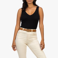 Bella Belt | Gold - Brown