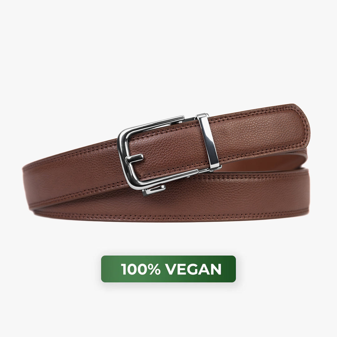Classic Belt - Castanho (vegan)