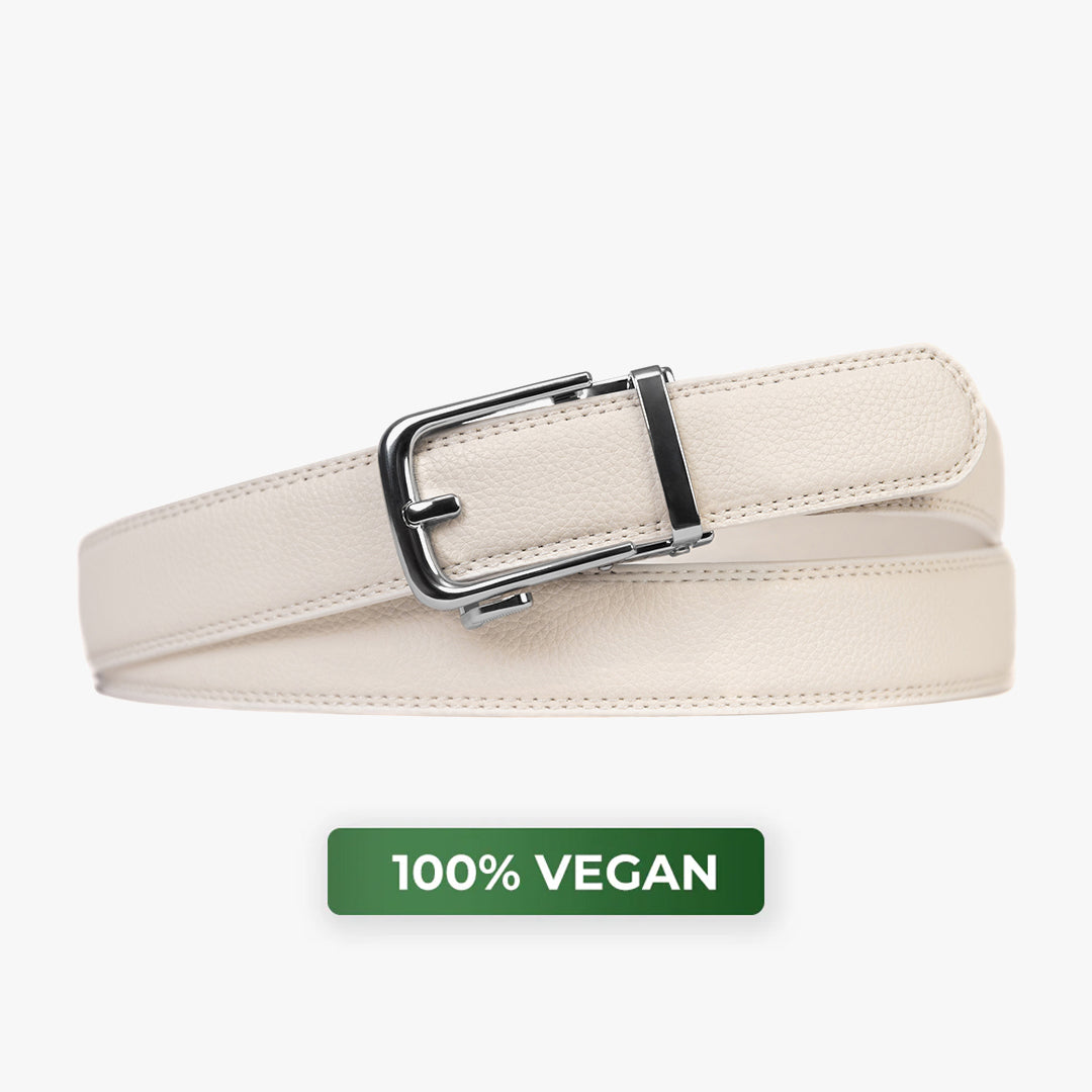 Classic Belt - Vit (vegan)