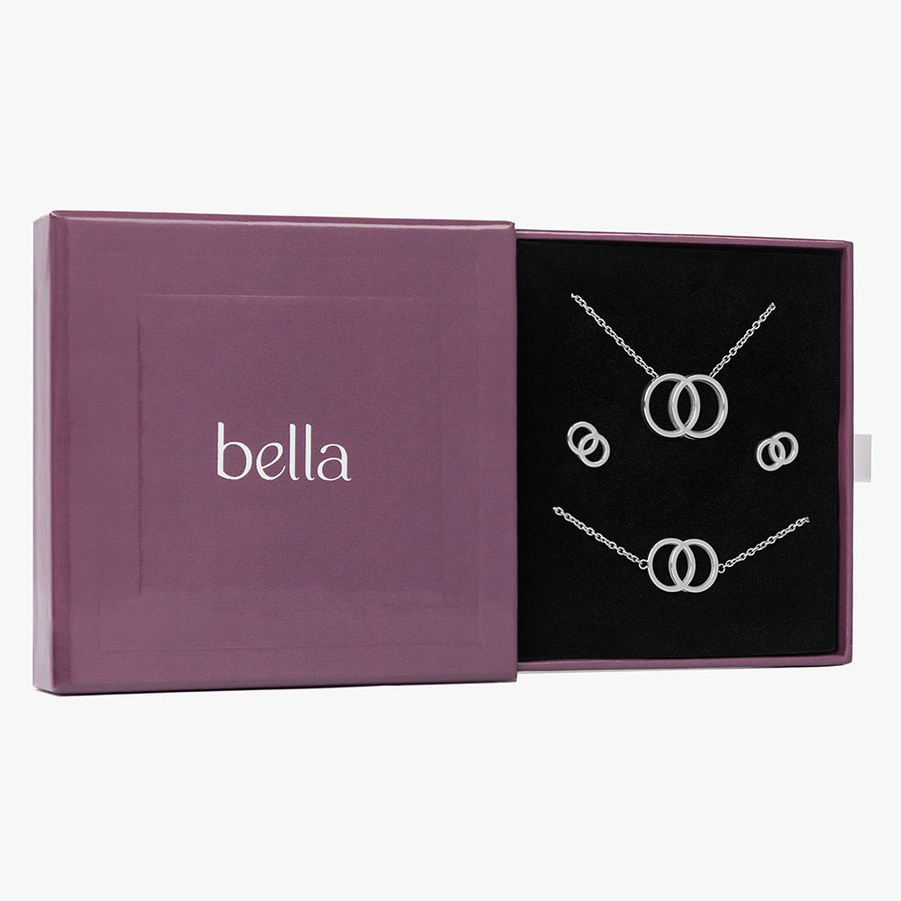 Bella | Jewelry Set - Silver