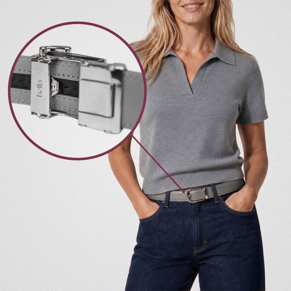 Classic Belt - Gray