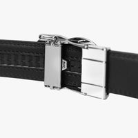 Bella Belt | Silver - Black