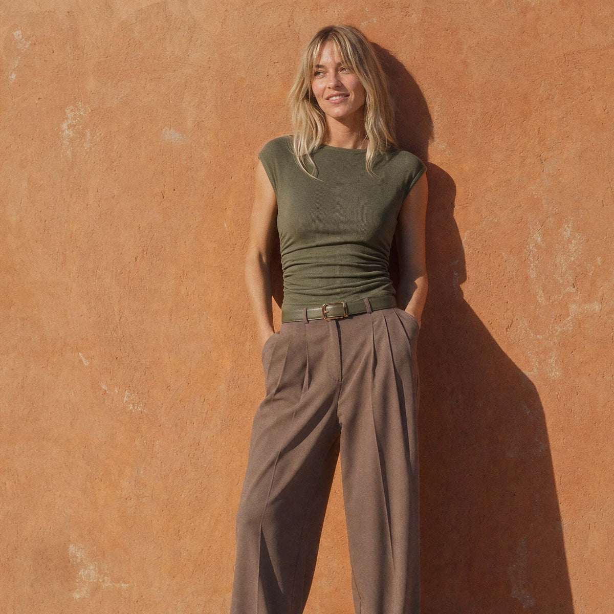 Classic Belt - Olive Green
