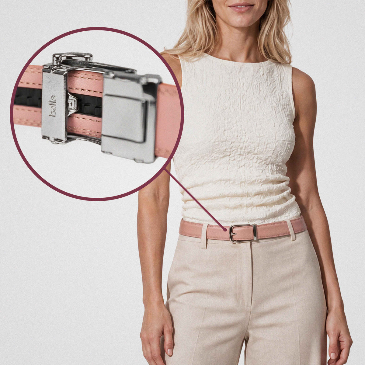 Classic Belt - Pink